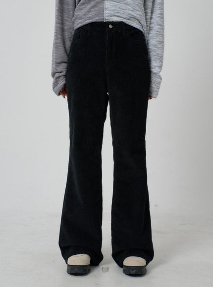 Corduroy Bootcut Pants CJ304