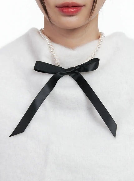 Pearl Bead Strand Necklace IN514