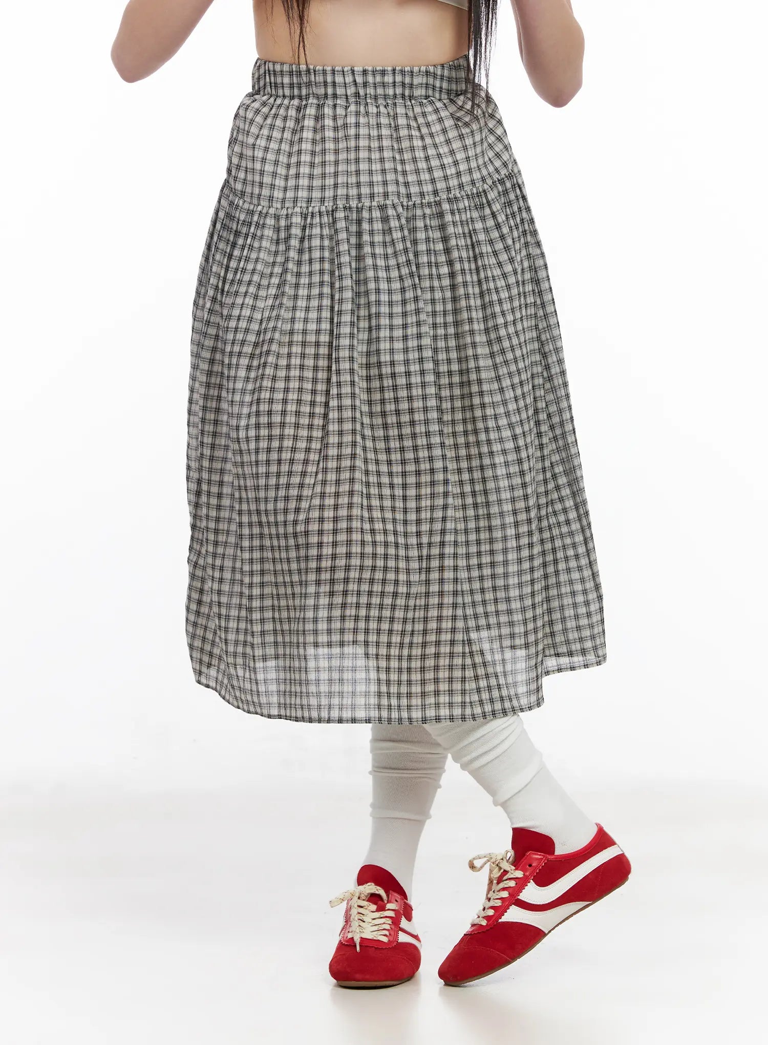 vintage-plaid-midi-skirt-cm513
