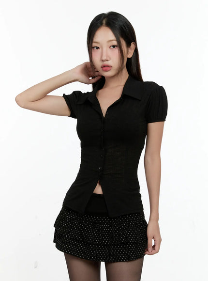 sheer-button-up-collared-top-cl531