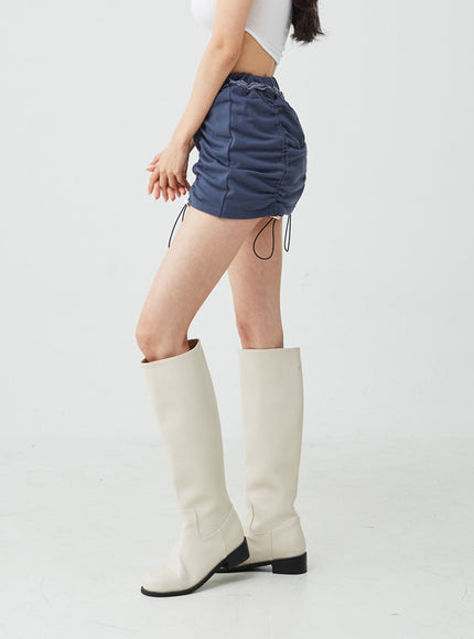 Side String Skirt Pants IU26