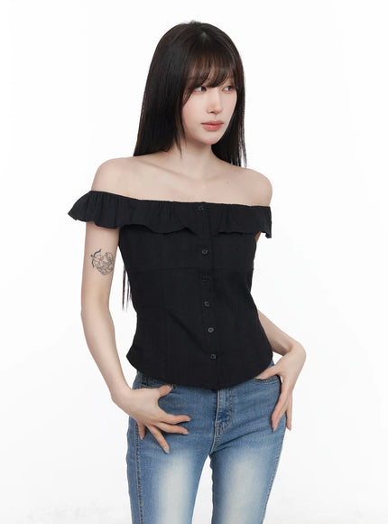 frilled-off-shoulder-blouse-cf523