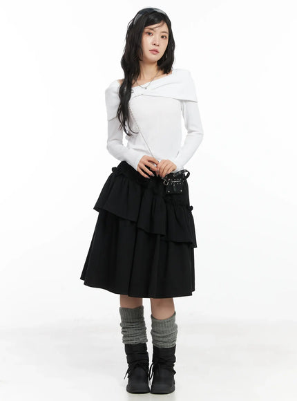 off-shoulder-bow-long-sleeve-top-cd502