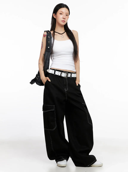 ruche-detail-tank-top-is515