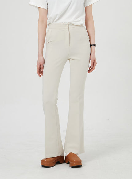 Slim Fit Bootcut Pants OF322