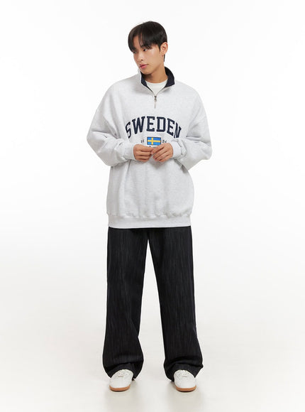 mens-embroidered-half-zip-up-sweatshirt-id406