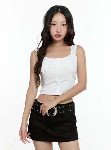 ruffled-button-up-top-cl531