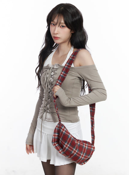 plaid-fleece-crossbody-bag-cj527