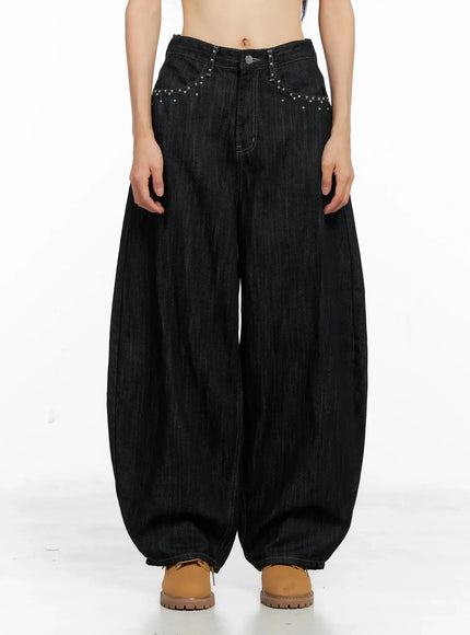 miles-rhinestone-barrel-jeans-cs509