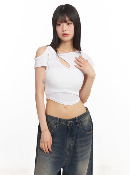 asymmetric-cut-out-crop-top-iy502