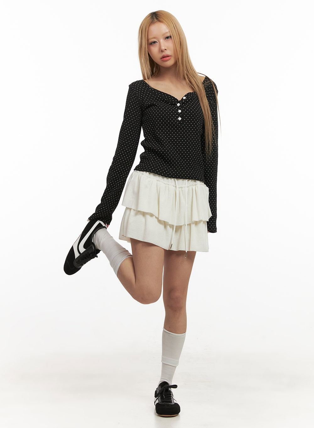 long-sleeve-polka-dot-top-cj508