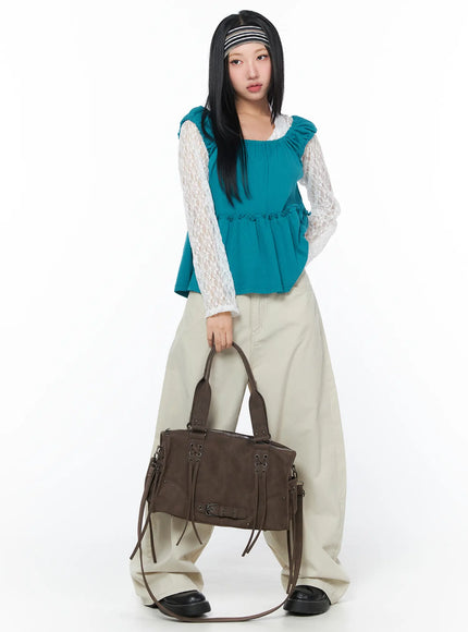 polka-dot-pocket-wide-cotton-pants-cy512