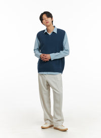 mens-classic-v-neck-knit-vest-blue-iy416