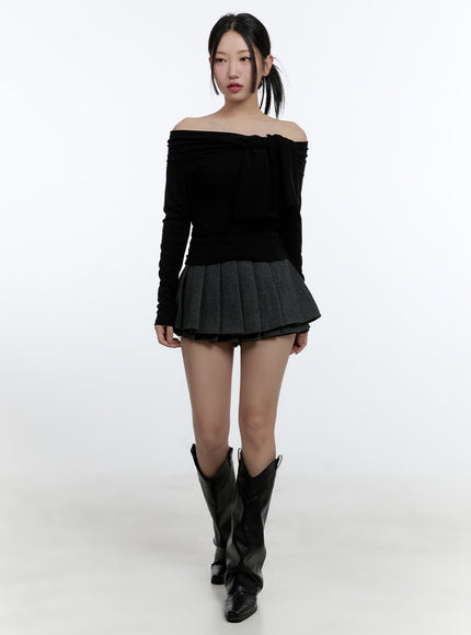 warm-pleated-mini-skirt-cd423