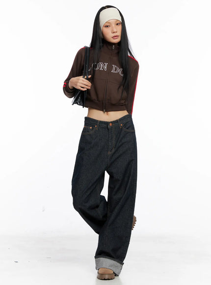 oakley-cuffed-wide-leg-jeans-cs511