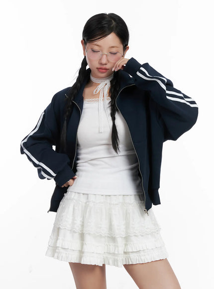 track-style-fleece-jacket-cn528