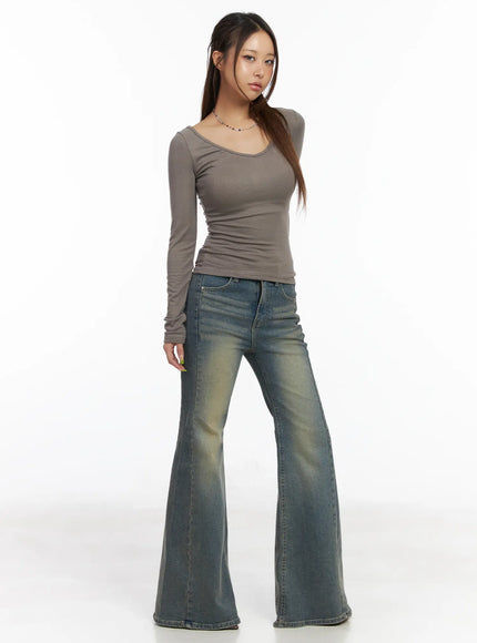 sakura-mid-rise-flared-bootcut-jeans-cm520