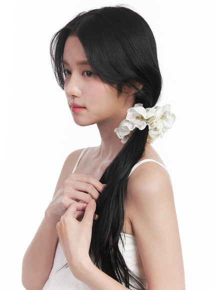 lace-blossom-scrunchie-hair-tie-cy526