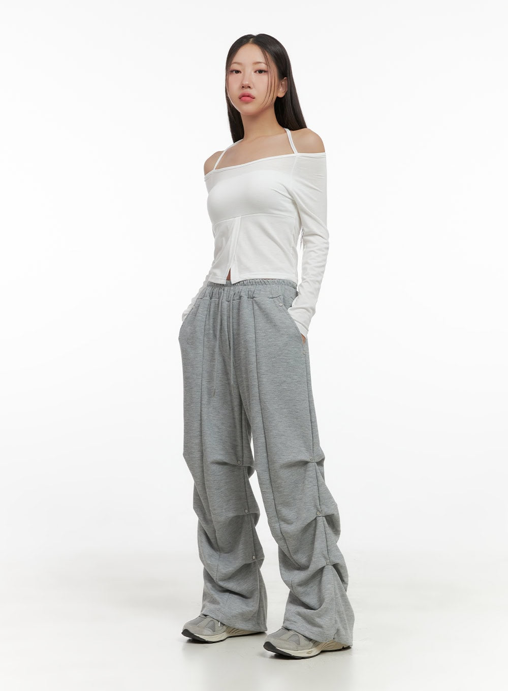 cotton-pintuck-banded-sweatpants-cs405