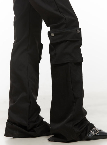 Cargo Low-Waist Bootcut Pants CJ516