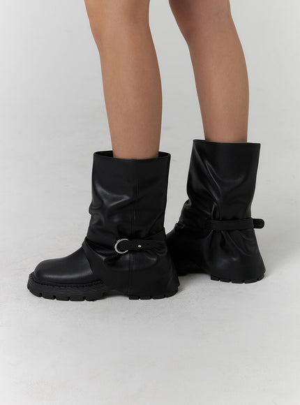 buckle-midi-boots-cd318