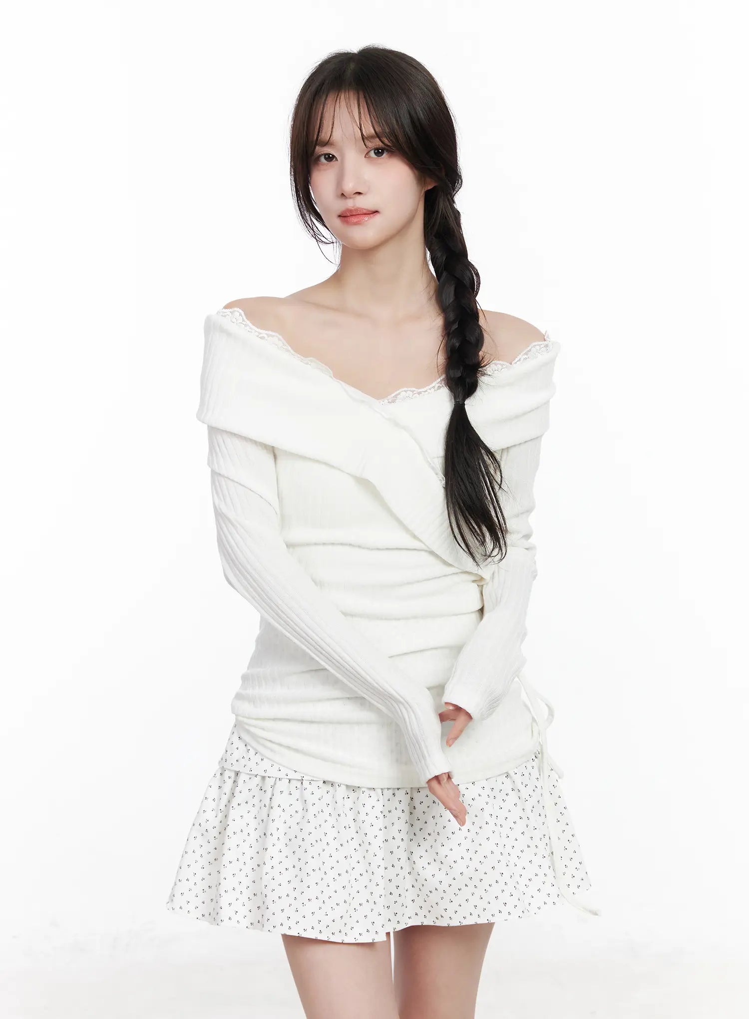 lace-off-shoulder-ribbed-top-cm527