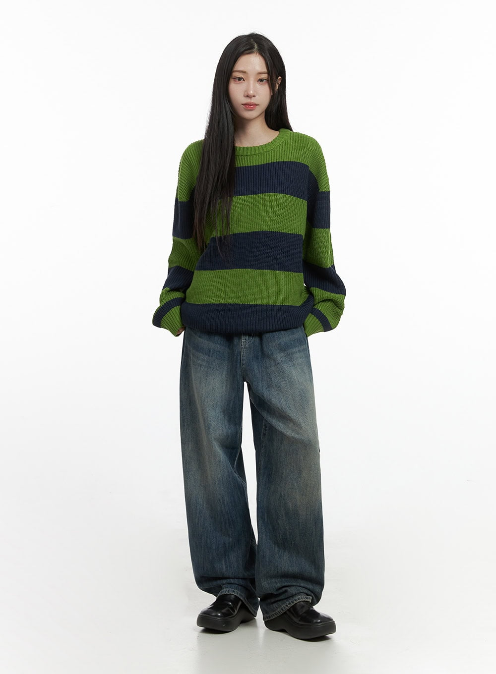 mixed-color-striped-oversize-knit-cs430