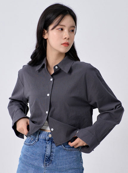 Cropped Shirt OM329