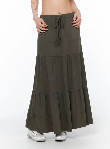 tiered-maxi-skirt-with-drawstring-ca524
