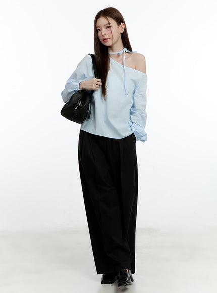 loose-fit-one-shoulder-blouse-cm521