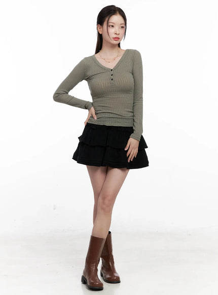 ribbed-button-v-neck-long-sleeve-co530