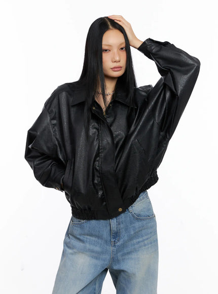 relaxed-fit-faux-leather-bomber-jacket-cs511