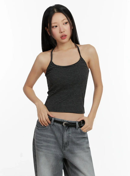 striped-halter-neck-tank-top-id526