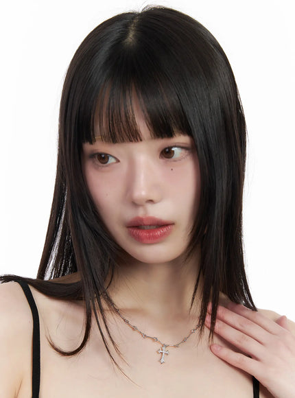 cubic-cross-chain-necklace-cm524