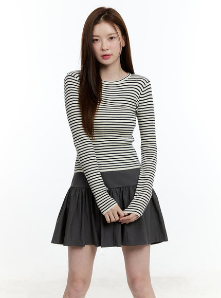 striped-slim-fit-long-sleeve-top-cm521