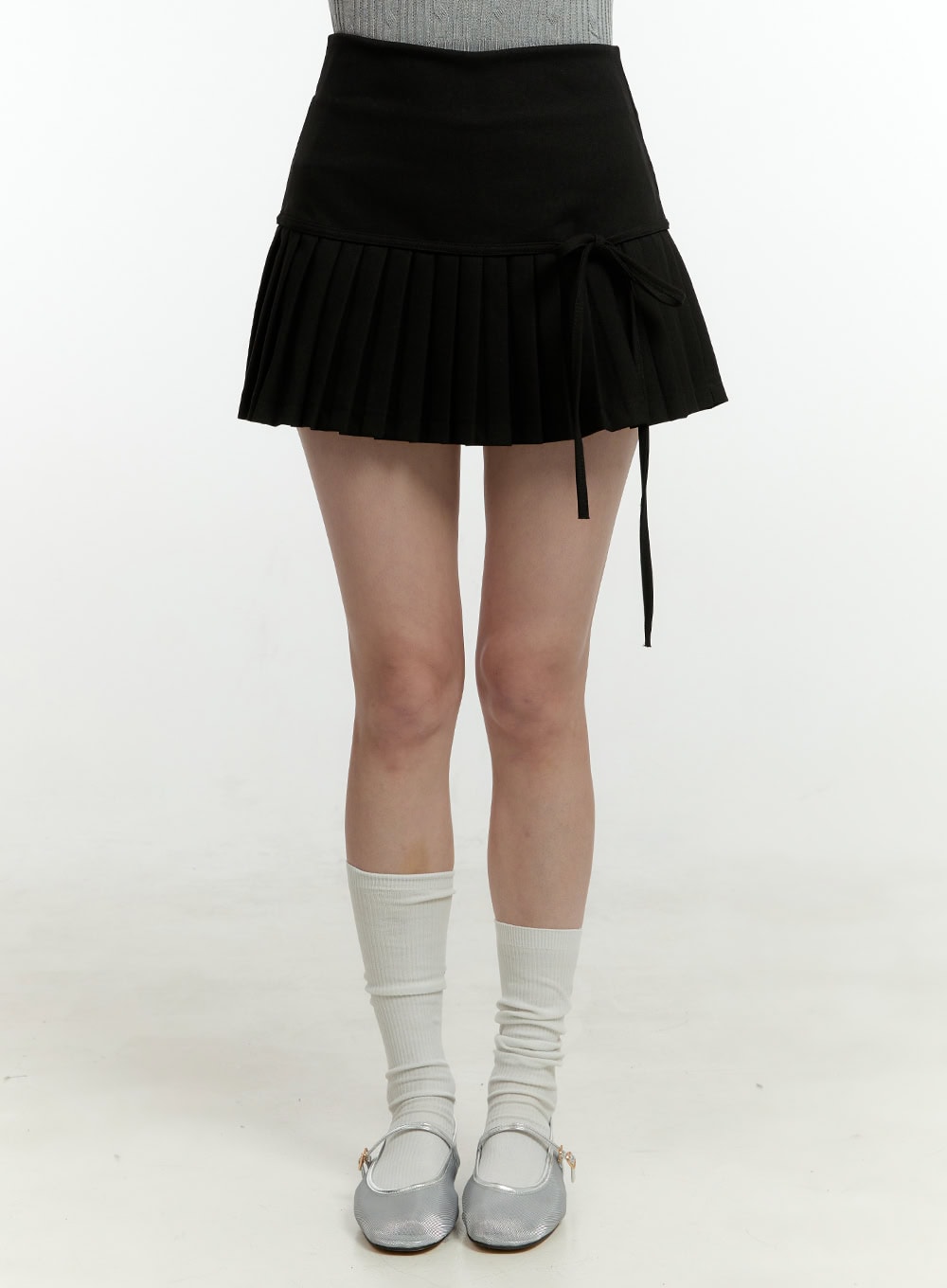 ribbon-half-pleated-mini-skirt-ol430