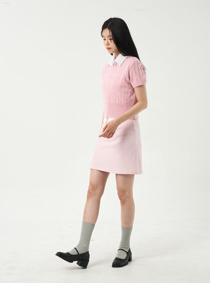 Color Mini Skirt OY301