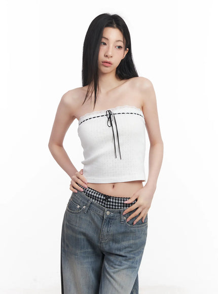 lace-ribbon-tube-top-cu510