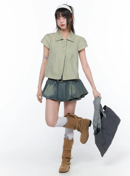 buttoned-pleated-mini-skirt-ca528