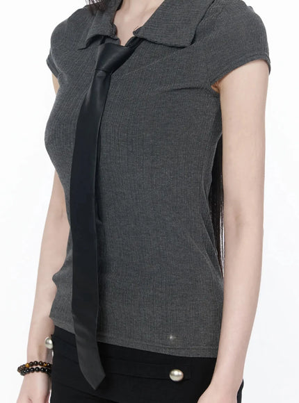 faux-leather-chic-neck-tie-iy515