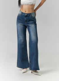 low-rise-bootcut-jeans-id306 / Blue