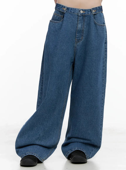 pharita-loose-fit-jeans-il528 / Dark blue