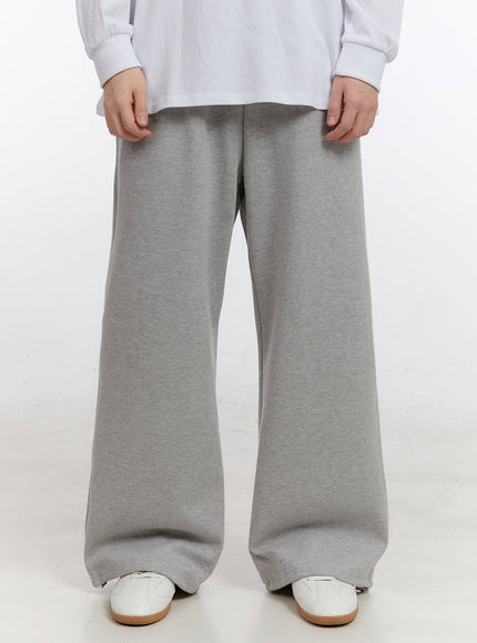 mens-essential-wide-leg-sweatpants-im525 / Gray