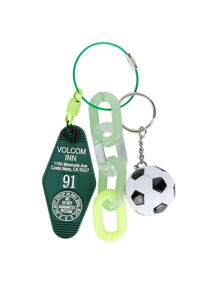 soccer-ball-keychain-set-ig512 / Green
