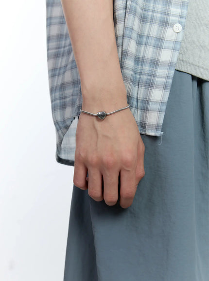 mens-statement-bracelet-ig501 / Silver