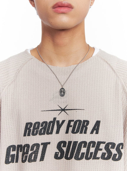 mens-faith-pendant-necklace-iy508 / Silver