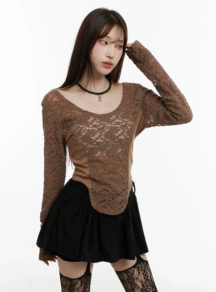fleece-lace-long-sleeve-top-ij521
