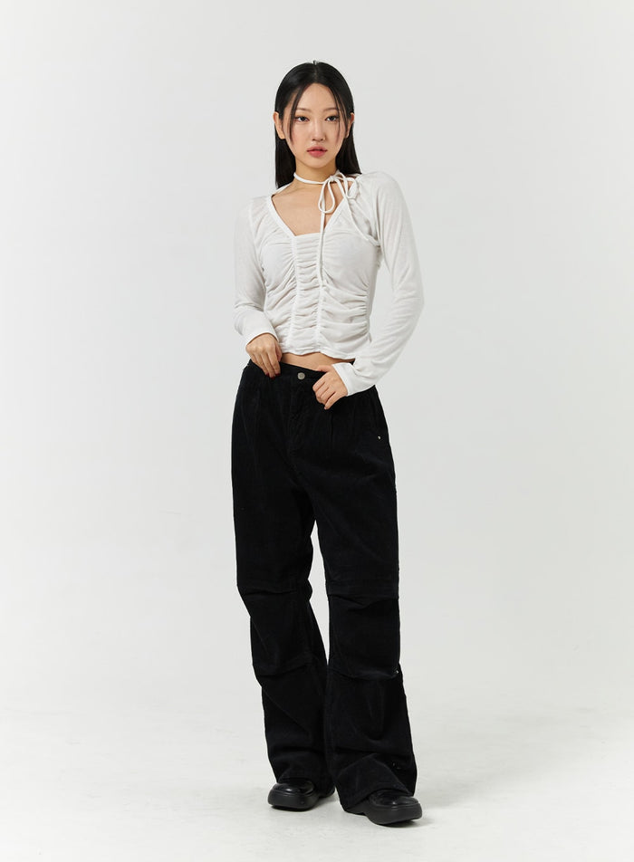 corduroy-middle-waist-pocket-straight-leg-trousers-cd322
