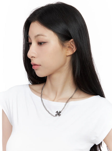 layered-chain-pendant-necklace-cl501