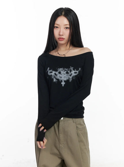 graphic-one-shoulder-long-sleeve-top-cj530